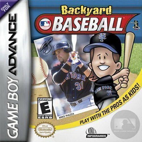 Backyard Baseball 2007 GBA (USA) Gameboy Advance GAME ROM ISO