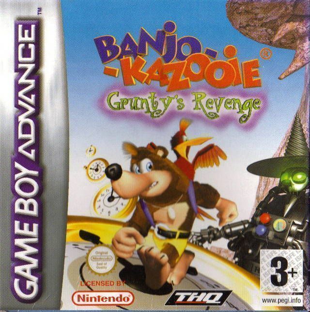 Banjo Kazooie Grunty’s Revenge (Suxxors) (Europe) Gameboy Advance GAME ROM ISO