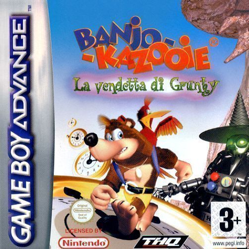 Banjo Kazooie – La Vendetta Di Grunty (TrashMan) (Italy) Gameboy Advance GAME ROM ISO