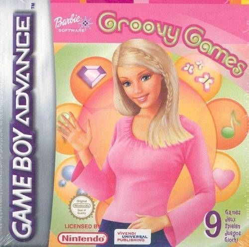 Barbie Groovy Games (Europe) Gameboy Advance GAME ROM ISO