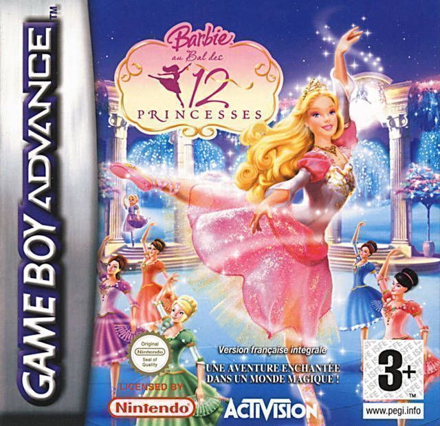 Barbie In The 12 Dancing Princesses (Sir VG) (Europe) Gameboy Advance GAME ROM ISO