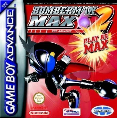 Bomberman Max 2 Red (Megaroms) (Europe) Gameboy Advance GAME ROM ISO