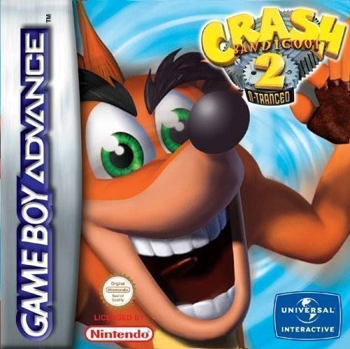 Crash Bandicoot 2 N-Tranced (Europe) Gameboy Advance GAME ROM ISO