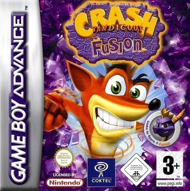 Crash Bandicoot Fusion (Europe) Gameboy Advance GAME ROM ISO