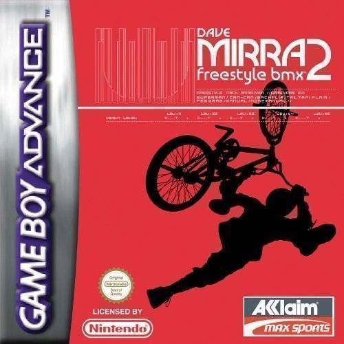 Dave Mirra Freestyle BMX 2 (Rocket) (Europe) Gameboy Advance GAME ROM ISO