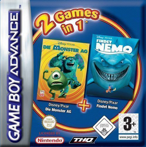 Disney Pixar Pack (Germany) Gameboy Advance GAME ROM ISO