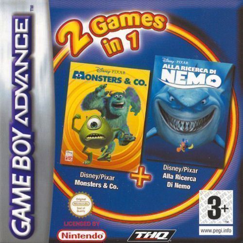 Disney Pixar Pack (Italy) Gameboy Advance GAME ROM ISO