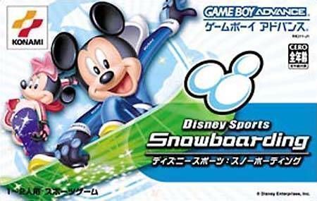 Disney Sports Snowboarding (Japan) Gameboy Advance GAME ROM ISO