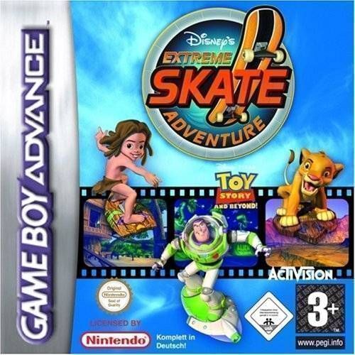 Disney’s Extreme Skate Adventure (Suxxors) (Europe) Gameboy Advance GAME ROM ISO