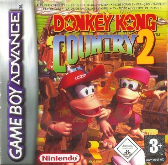 Donkey Kong Country 2 (Morrigan) (Europe) Gameboy Advance GAME ROM ISO