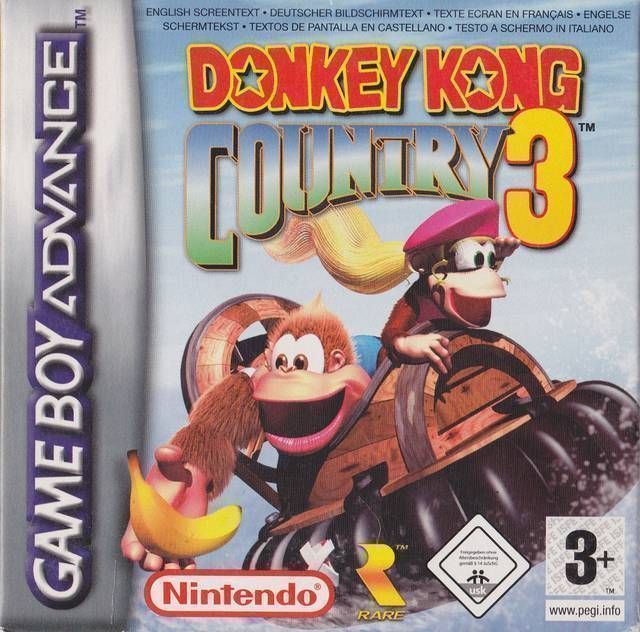 Donkey Kong Country 3 (Europe) Gameboy Advance GAME ROM ISO