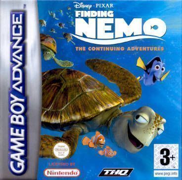 Finding Nemo – The Continuing Adventures (Europe) Gameboy Advance GAME ROM ISO