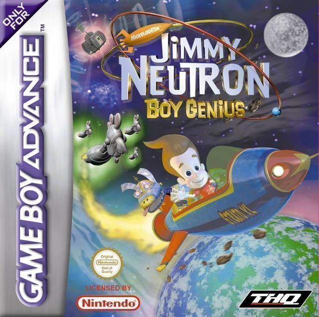 Jimmy Neutron – Boy Genius (Cezar) (Europe) Gameboy Advance GAME ROM ISO