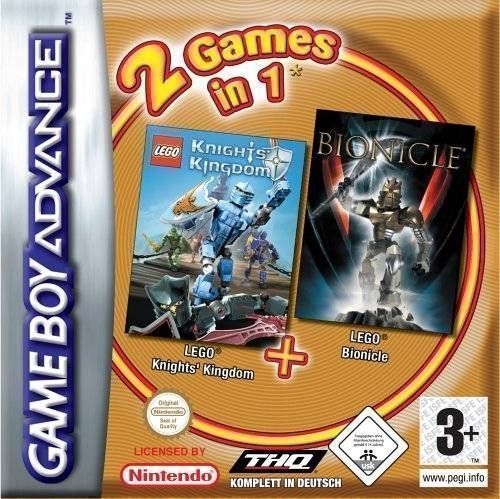 Lego 2 In 1 – Bionicle And Knights Kingdom (Supplex) (Europe) Gameboy Advance GAME ROM ISO