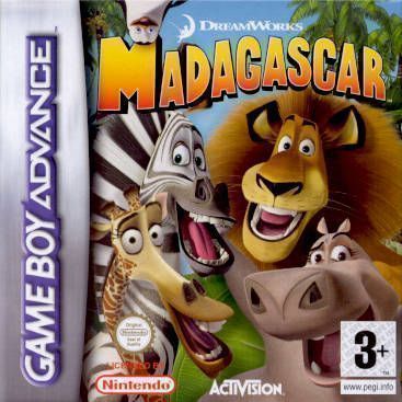 Madagascar (Europe) Gameboy Advance GAME ROM ISO