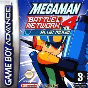 MegaMan Battle Network 4 Blue Moon (Europe) Gameboy Advance GAME ROM ISO