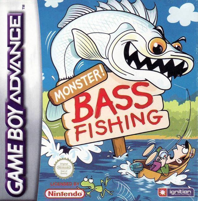 Monster Bass Fishing (Europe) Gameboy Advance GAME ROM ISO