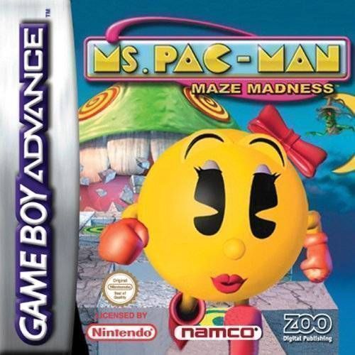 Ms. Pac-Man Maze Madness (Europe) Gameboy Advance GAME ROM ISO