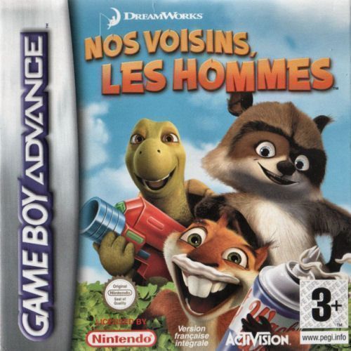 Nos Voisins Les Hommes (France) Gameboy Advance GAME ROM ISO