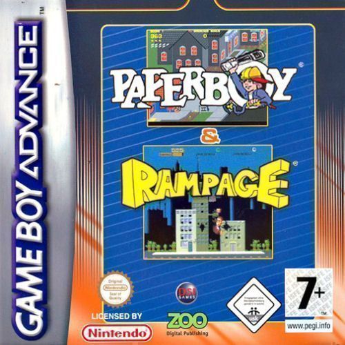 2 In 1 – Paperboy Rampage (USA) Gameboy Advance GAME ROM ISO