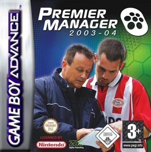 Premier Manager 2003-04 (ZBB) (Europe) Gameboy Advance GAME ROM ISO