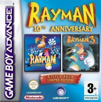 Rayman 10th Anniversary – Rayman Advance & Rayman 3 (USA) Gameboy Advance GAME ROM ISO