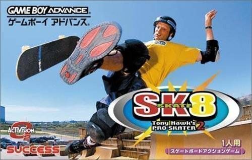 SK8 – Tony Hawk’s Pro Skater 2 (Japan) Gameboy Advance GAME ROM ISO