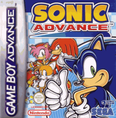 Sonic Advance (USA) Gameboy Advance GAME ROM ISO