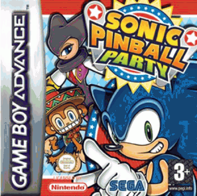 Sonic Pinball Party (USA) Gameboy Advance GAME ROM ISO