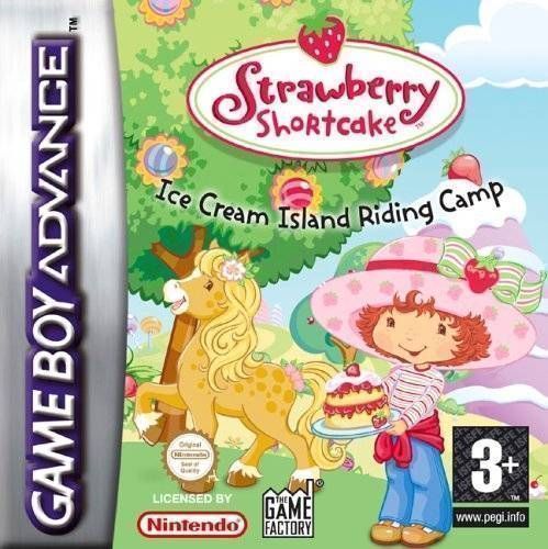 Strawberry Shortcake – Ice Cream Island Riding Camp (Europe) Gameboy Advance GAME ROM ISO