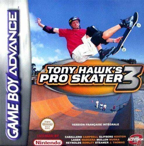 Tony Hawk’s Pro Skater 3 (Germany) Gameboy Advance GAME ROM ISO