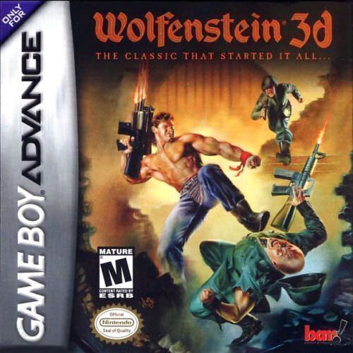 Wolfenstein 3D (USA) Gameboy Advance GAME ROM ISO