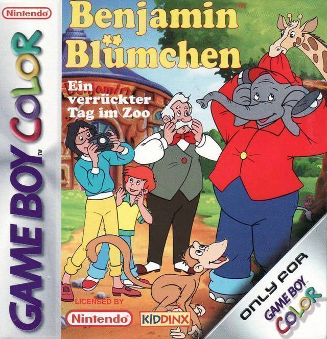 Benjamin Bluemchen – Ein Verrueckter Tag Im Zoo (Germany) Gameboy Color GAME ROM ISO