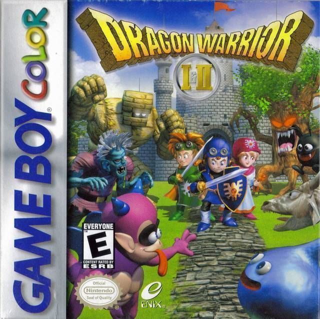 Dragon Quest I & II (Japan) Gameboy Color GAME ROM ISO