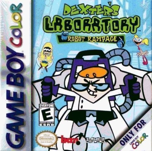 Dexter’s Laboratory – Robot Rampage (USA) Gameboy Color GAME ROM ISO