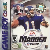 Madden NFL 2002 (USA) Gameboy Color GAME ROM ISO