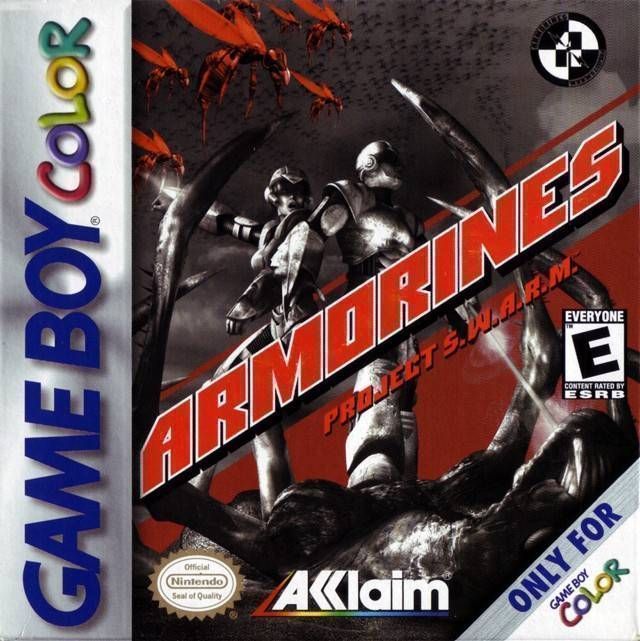 Armorines – Project S.W.A.R.M. (Europe) Gameboy Color GAME ROM ISO