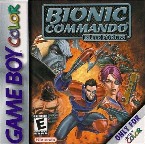 Bionic Commando – Elite Forces (USA) Gameboy Color GAME ROM ISO