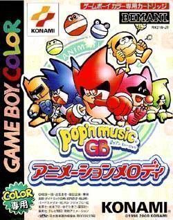 Pop’n Music GB – Animated Melody (Japan) Gameboy Color GAME ROM ISO