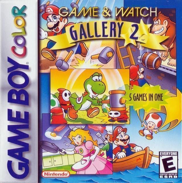 Game & Watch Gallery 2 (USA Europe) Gameboy Color GAME ROM ISO