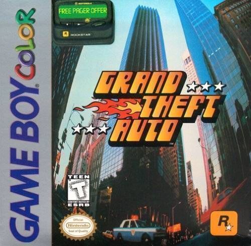 Grand Theft Auto (USA) Gameboy Color GAME ROM ISO