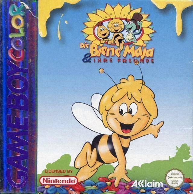 Maya The Bee & Her Friends (Europe) Gameboy Color GAME ROM ISO