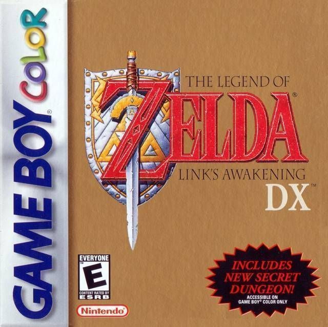 Legend Of Zelda, The – Link’s Awakening DX (France) Gameboy Color GAME ROM ISO