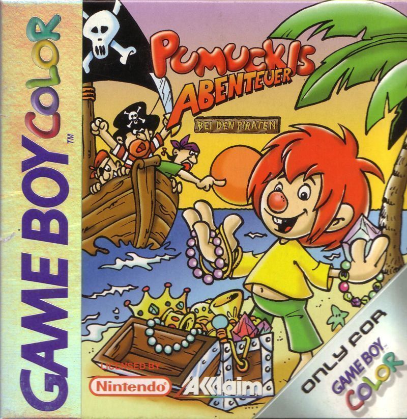 Pumuckl’s Abenteuer Bei Den Piraten (Germany) Gameboy Color GAME ROM ISO