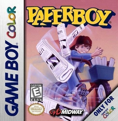 Paperboy (USA) Gameboy Color GAME ROM ISO