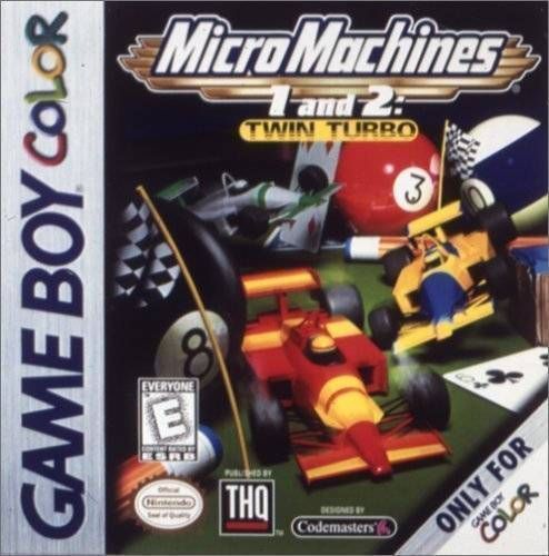 Micro Machines 1 And 2 – Twin Turbo (USA) Gameboy Color GAME ROM ISO