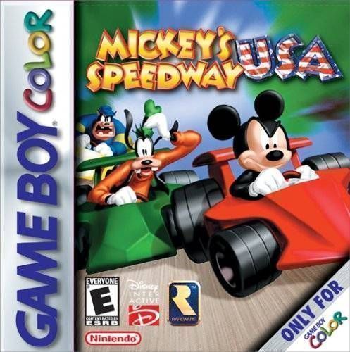 Mickey’s Speedway USA (USA) Gameboy Color GAME ROM ISO