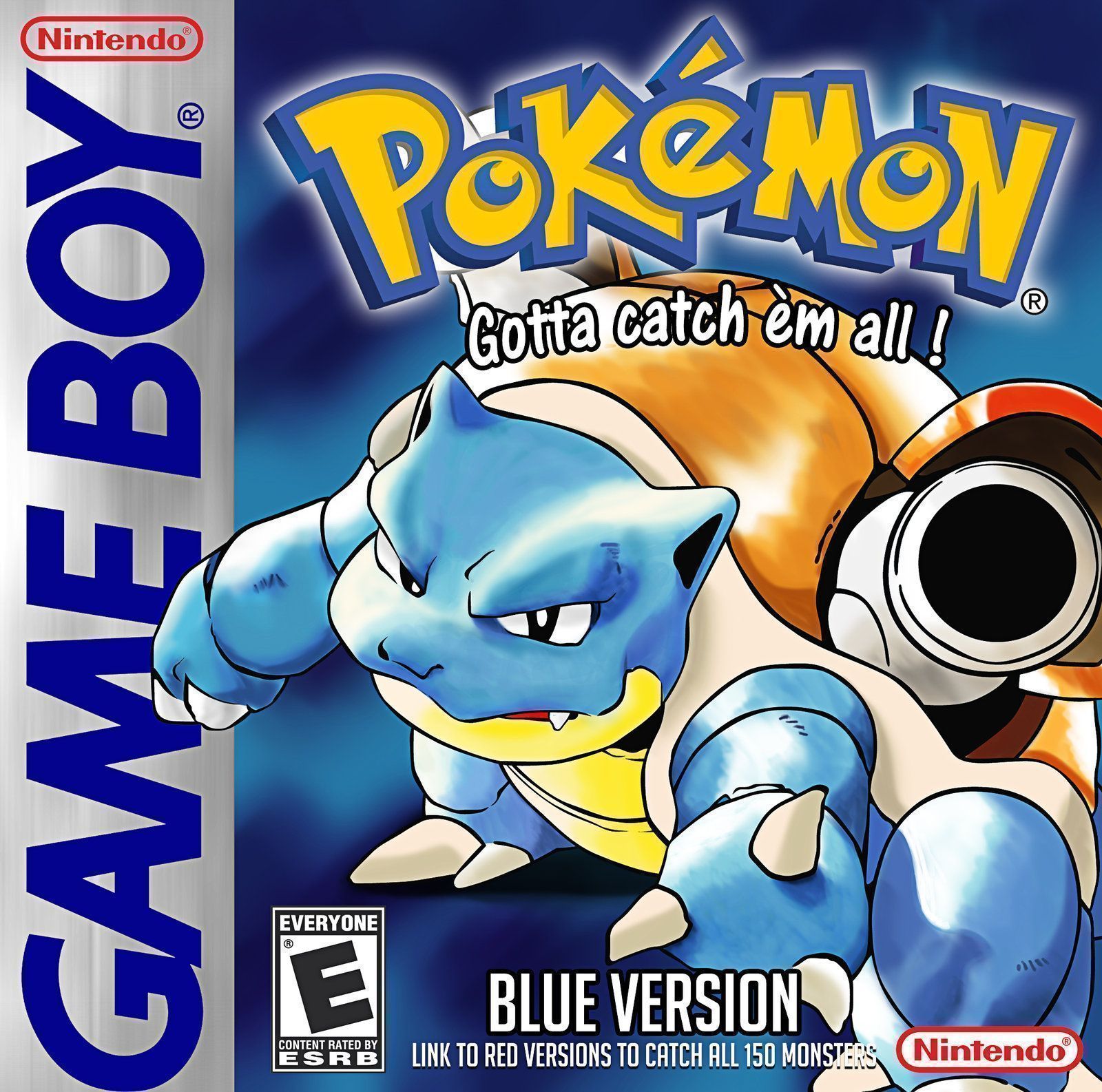 Pokemon – Blue Version (UA) (USA) Gameboy Color GAME ROM ISO