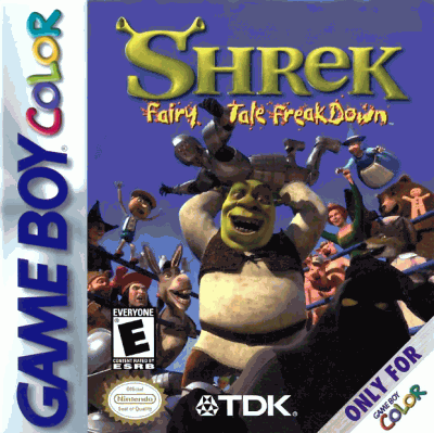 Shrek – Fairy Tale Freakdown (USA) Gameboy Color GAME ROM ISO