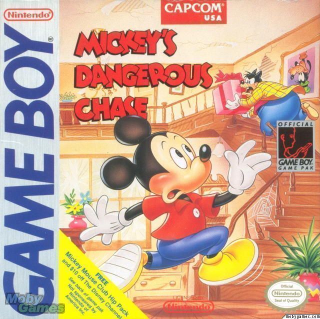 Mickey’s Dangerous Chase (Europe) Gameboy GAME ROM ISO